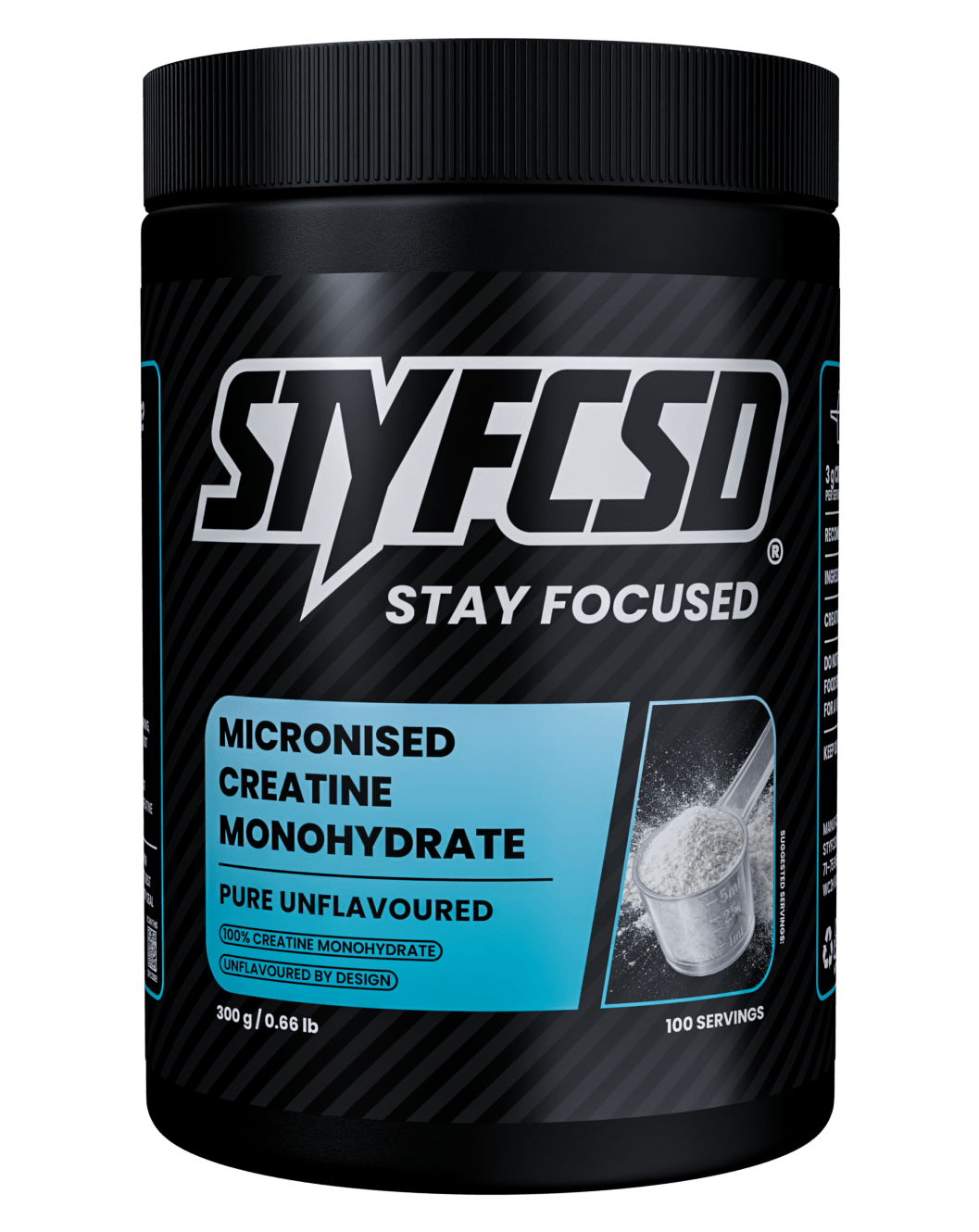 STYFCSD Micronised Creatine Monohydrate — Unflavoured