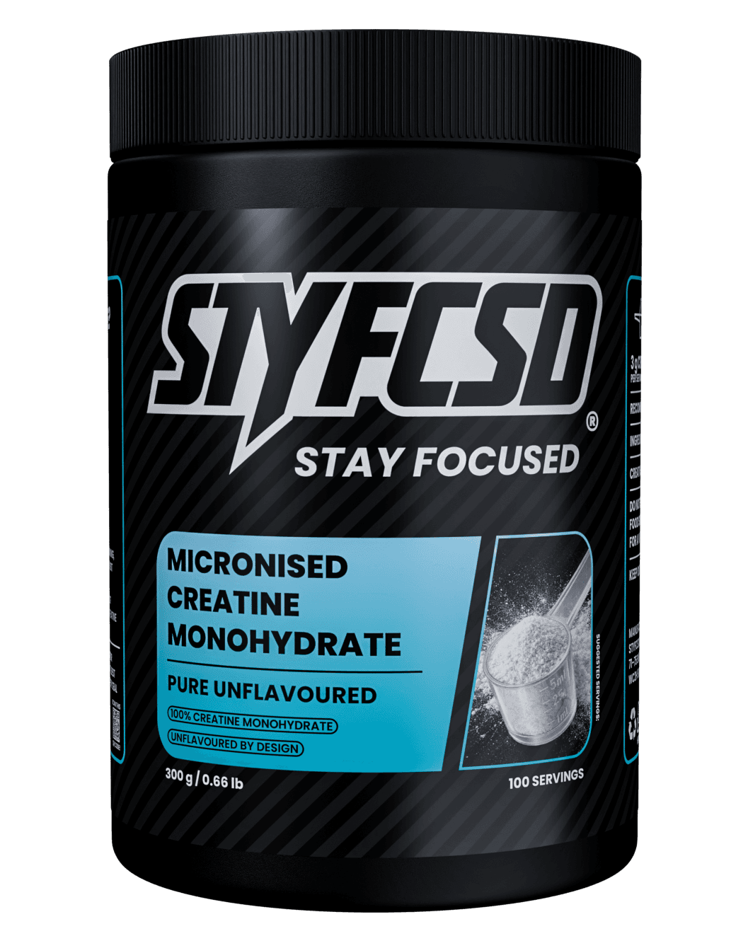 Micronised Creatine Monohydrate — Unflavoured