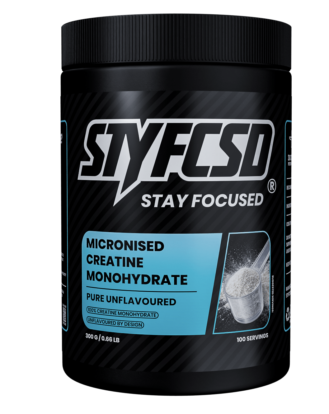STYFCSD Micronised Creatine Monohydrate — Unflavoured
