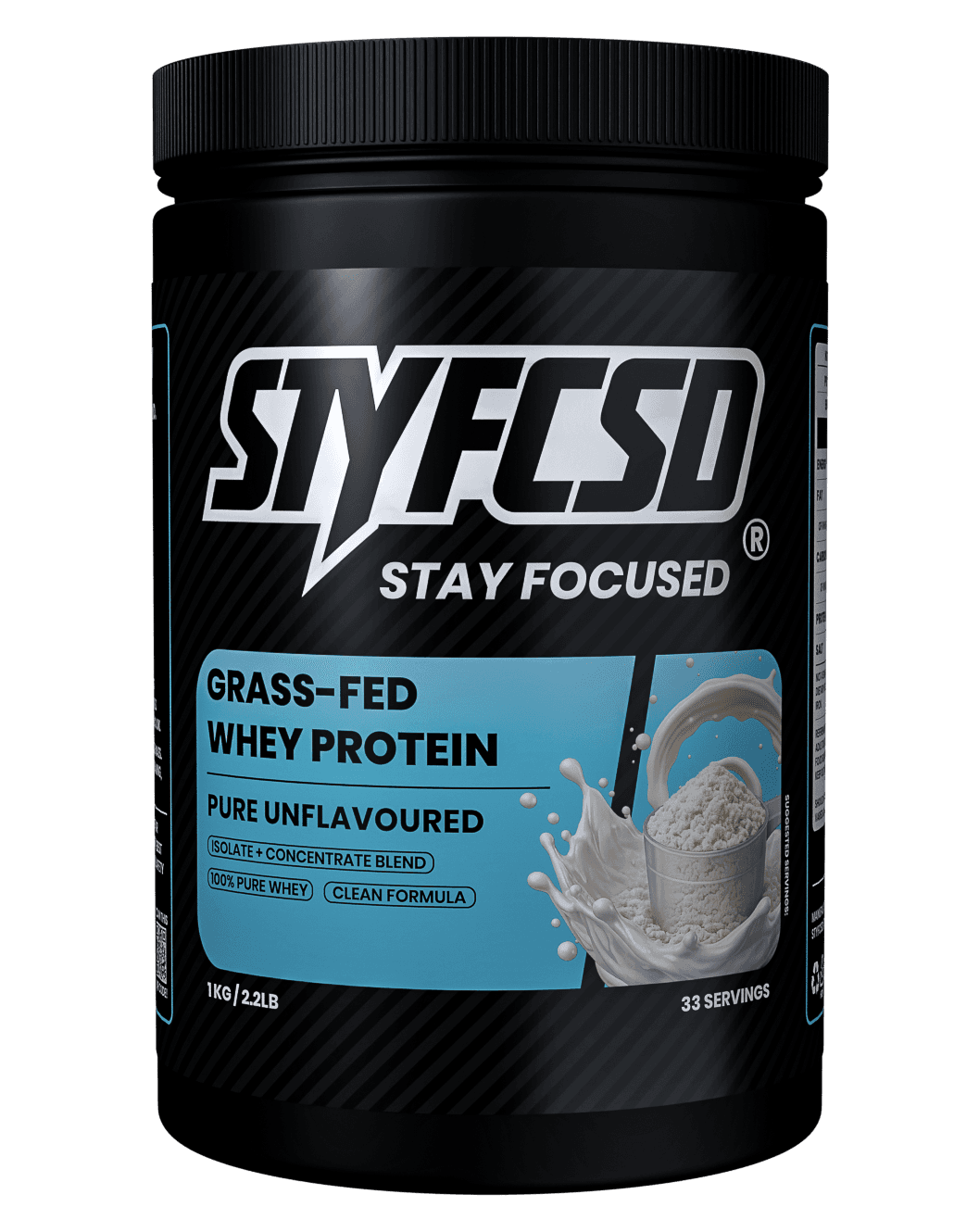 Grass-Fed Whey Protein Blend — Unflavoured